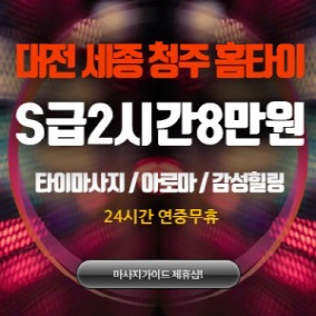 S급2시간8만원홈타이
